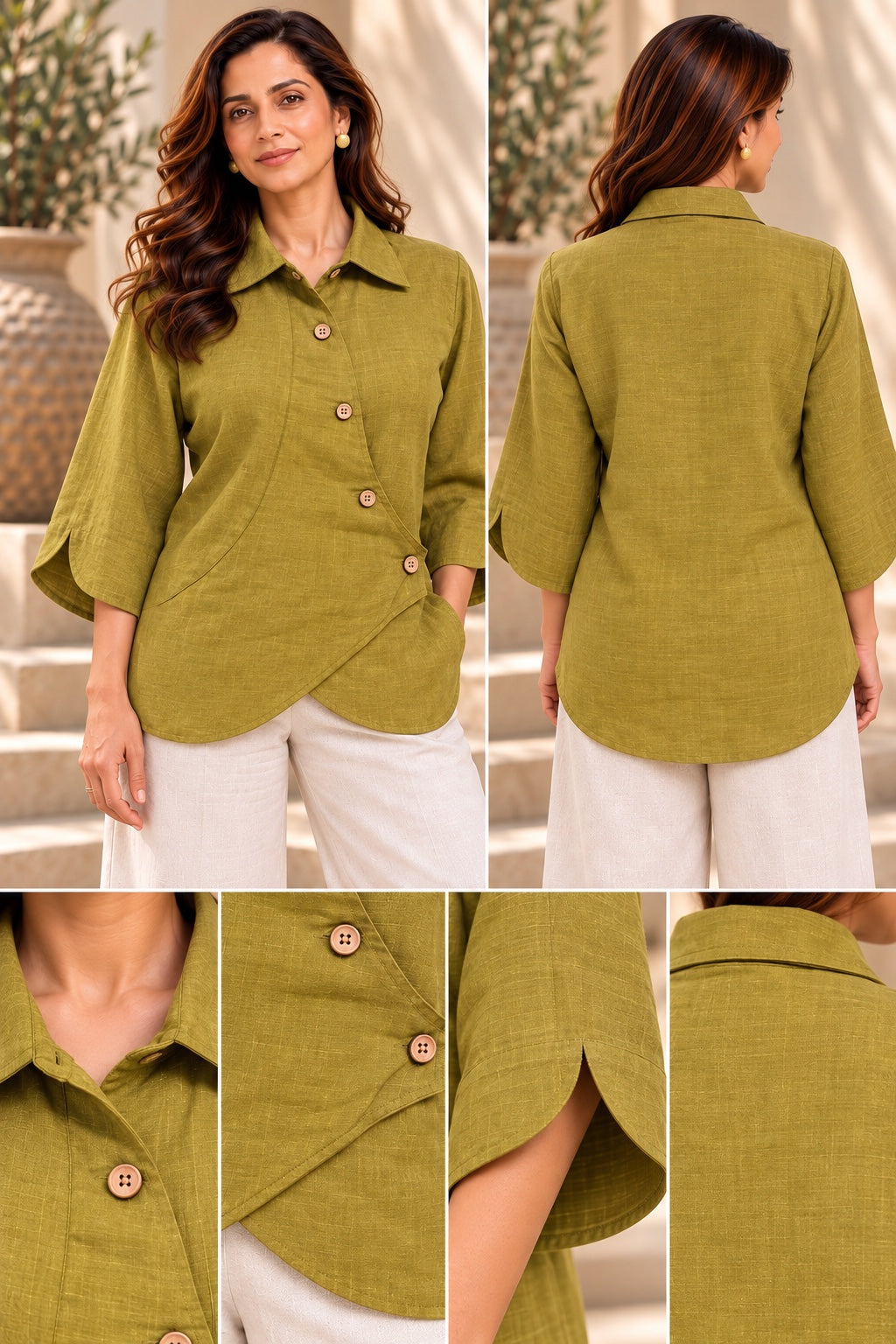 Grace Shirt - Golden Meadow