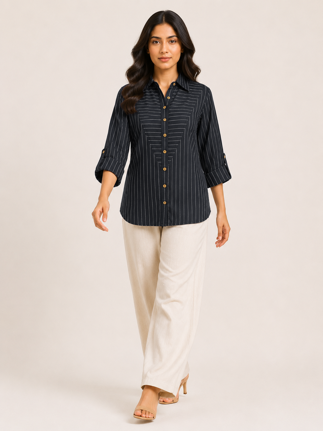 Clarity Shirt - Midnight Noir