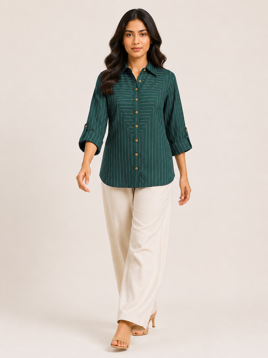 Clarity Shirt- Evergreen Mist