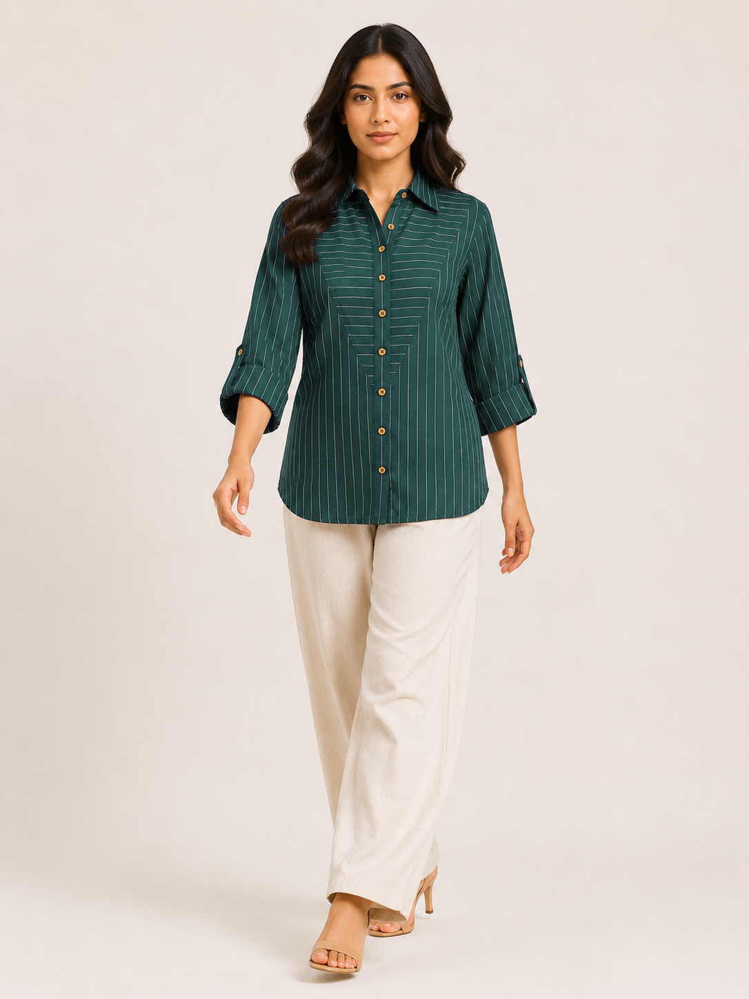 Clarity Shirt- Evergreen Mist