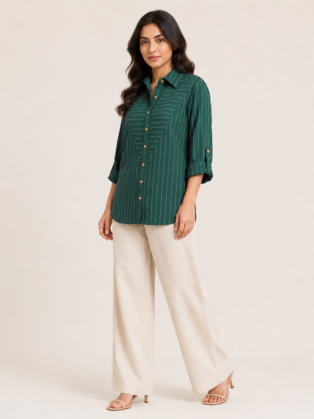 Clarity Shirt- Evergreen Mist