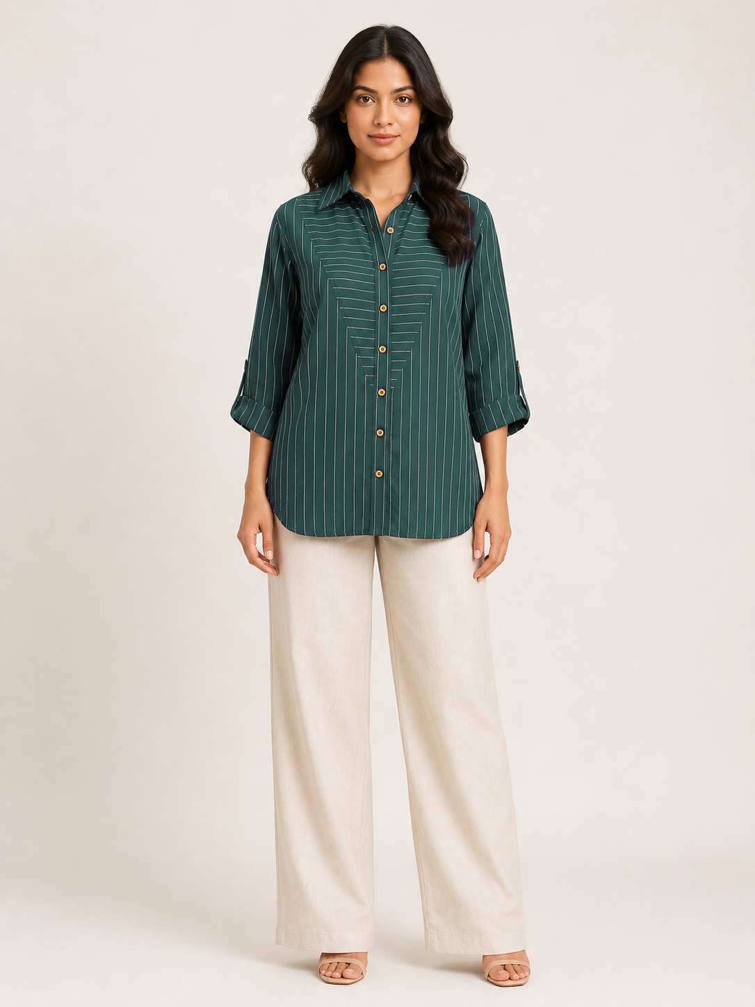 Clarity Shirt- Evergreen Mist