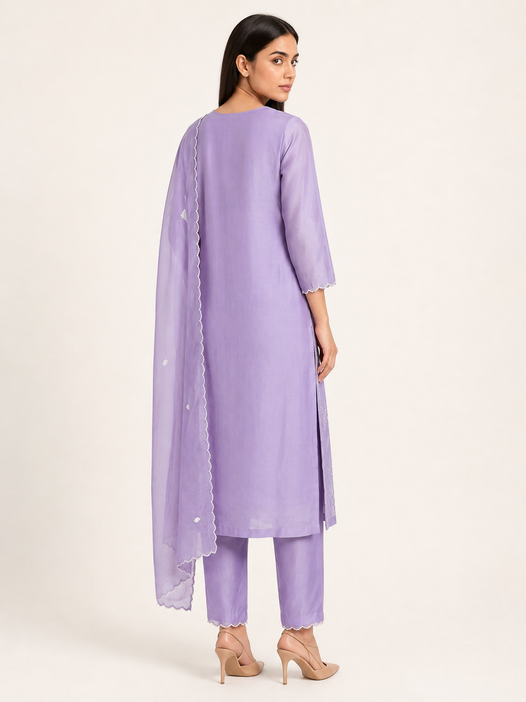 Legacy Pearl Knot Suit Set - Lavender Mist