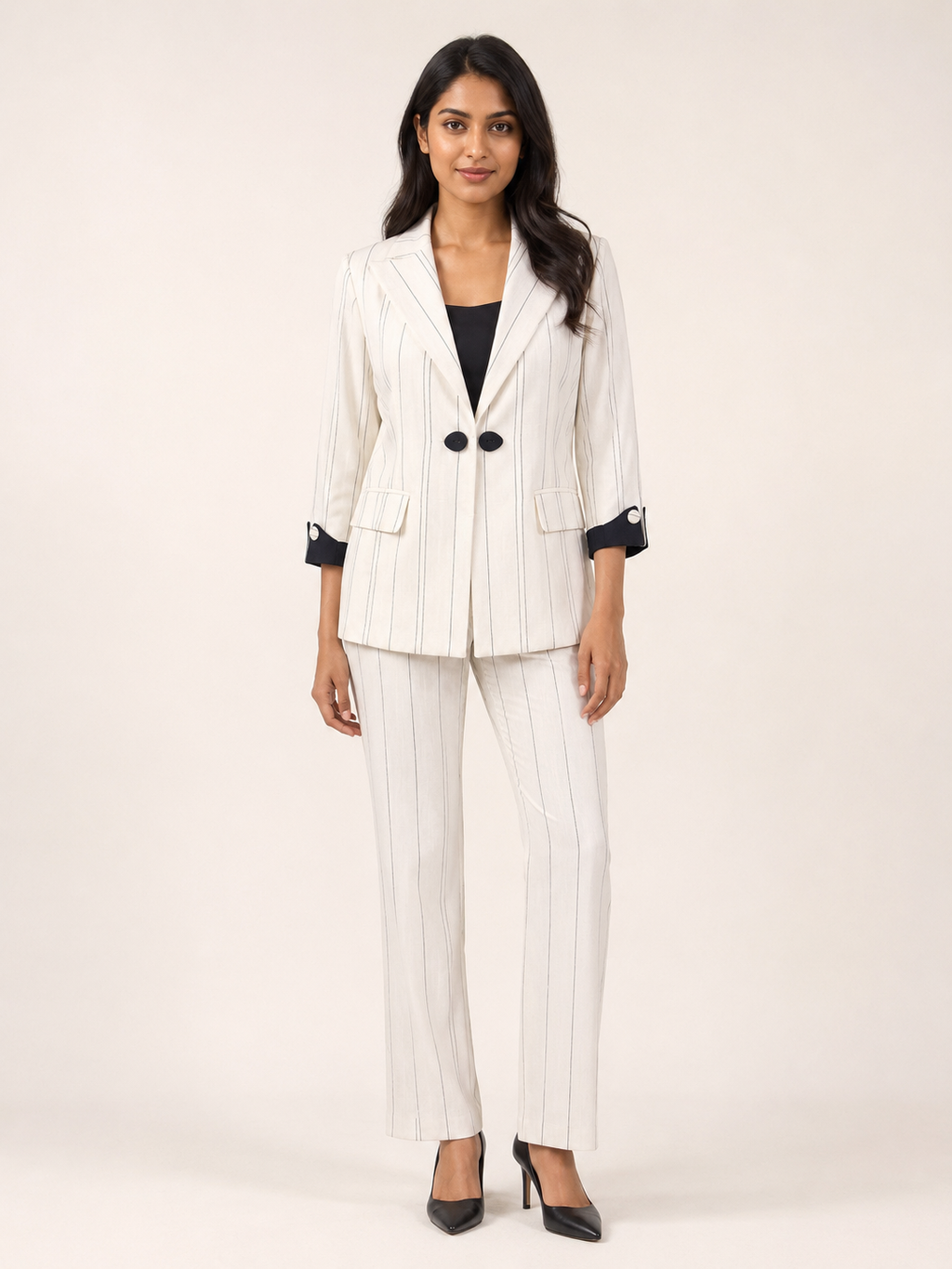 Freedom Blazer - Ivory Cresst