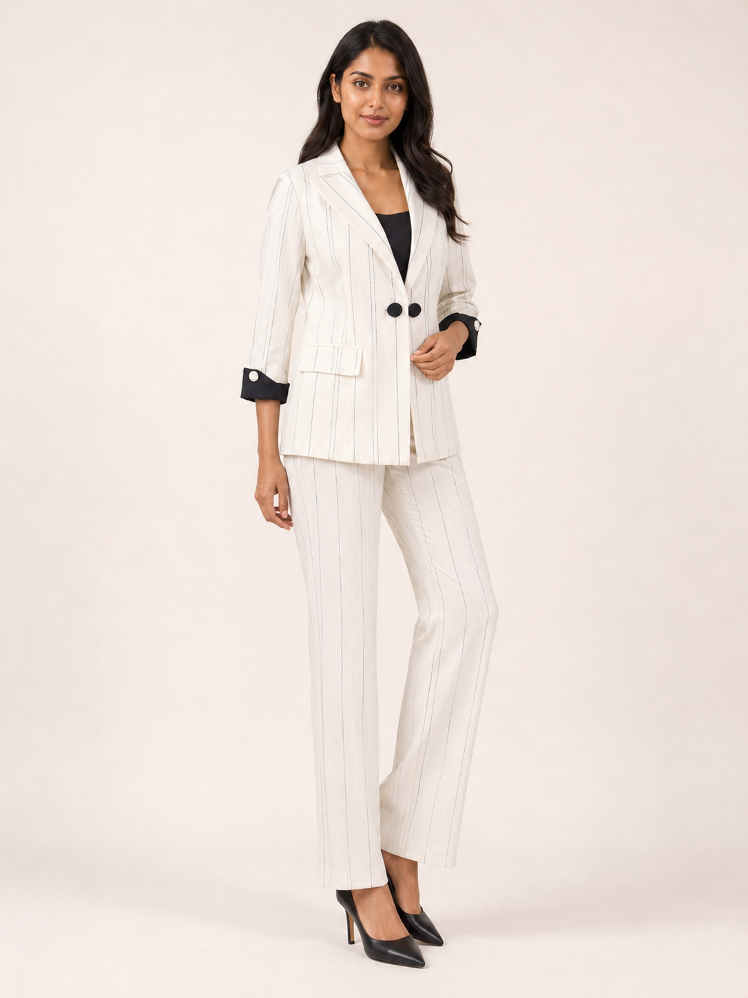 Freedom Blazer - Ivory Cresst