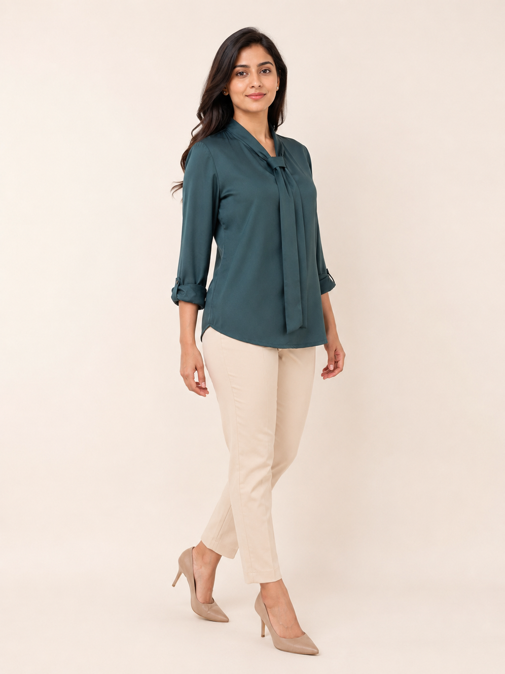 Poise Top - Forest Teal