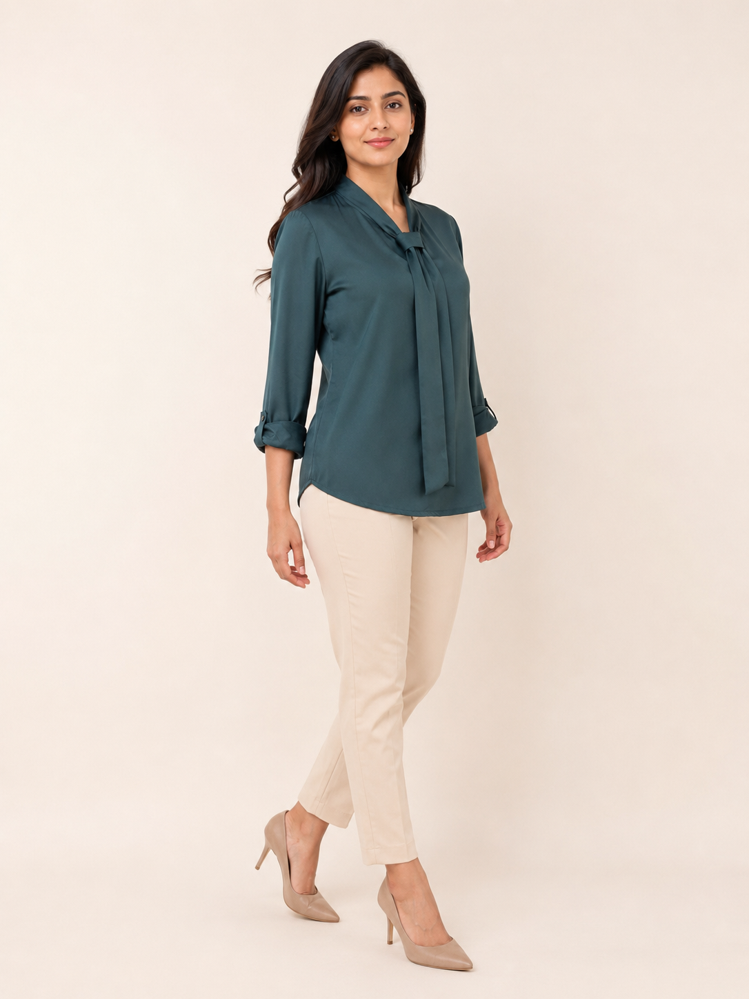 Poise Top - Forest Teal