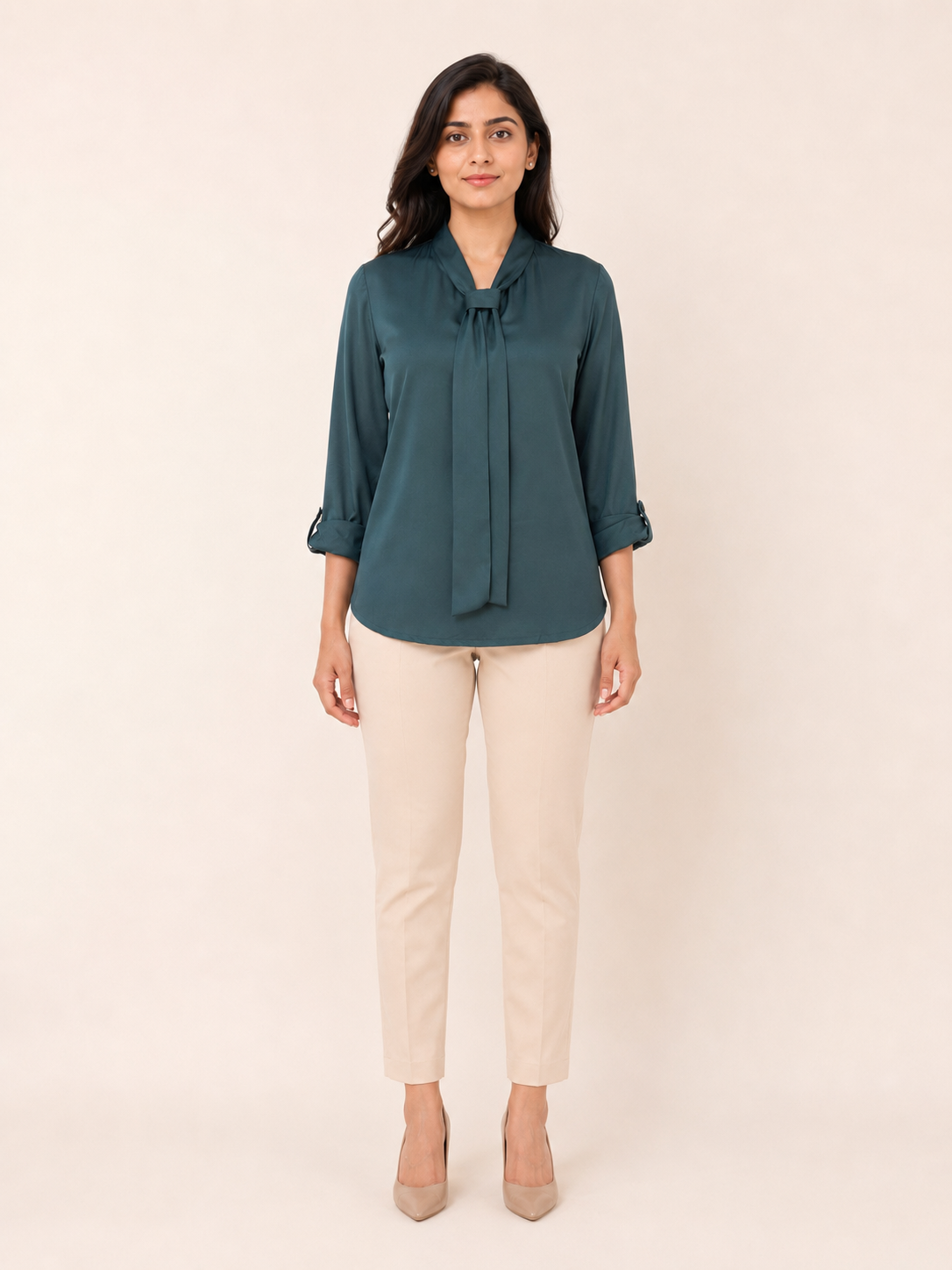 Poise Top - Forest Teal