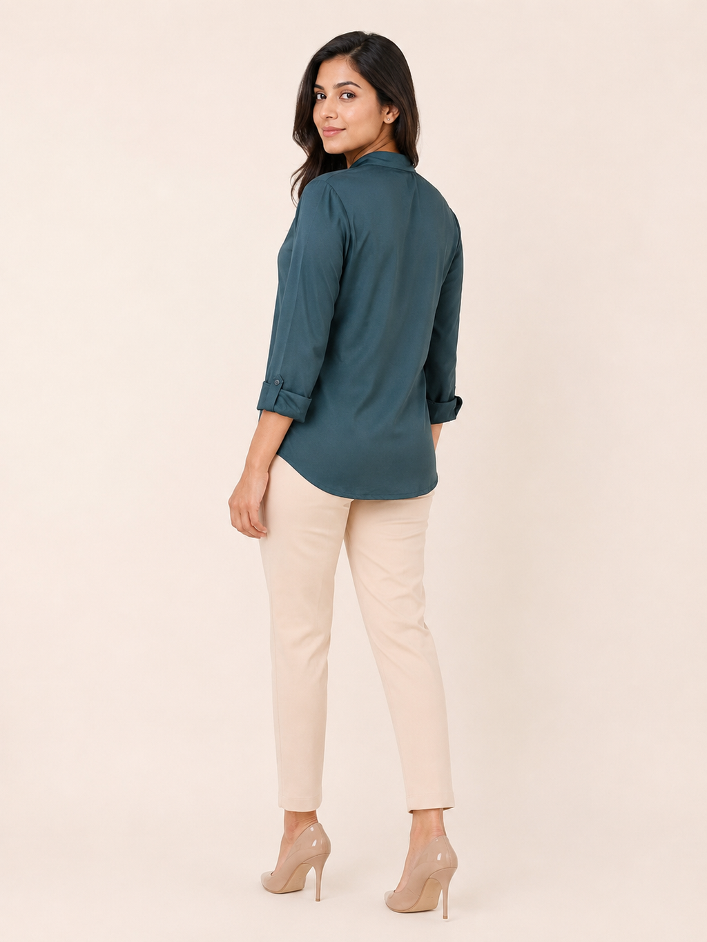 Poise Top - Forest Teal