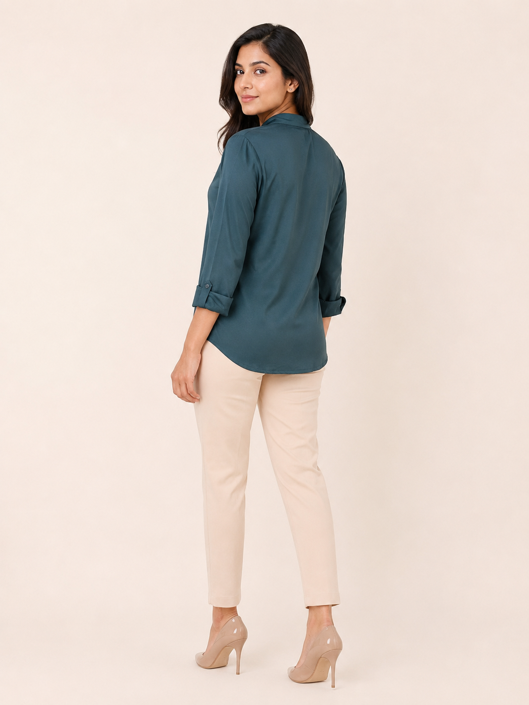 Poise Top - Forest Teal