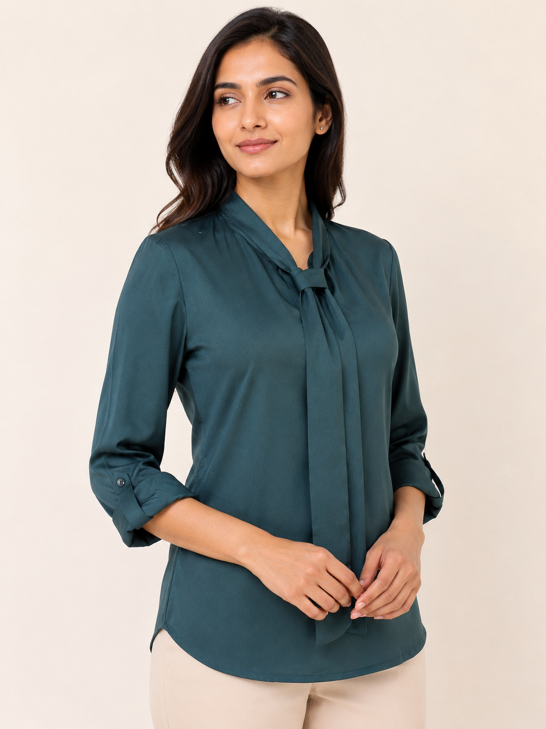 Poise Top - Forest Teal