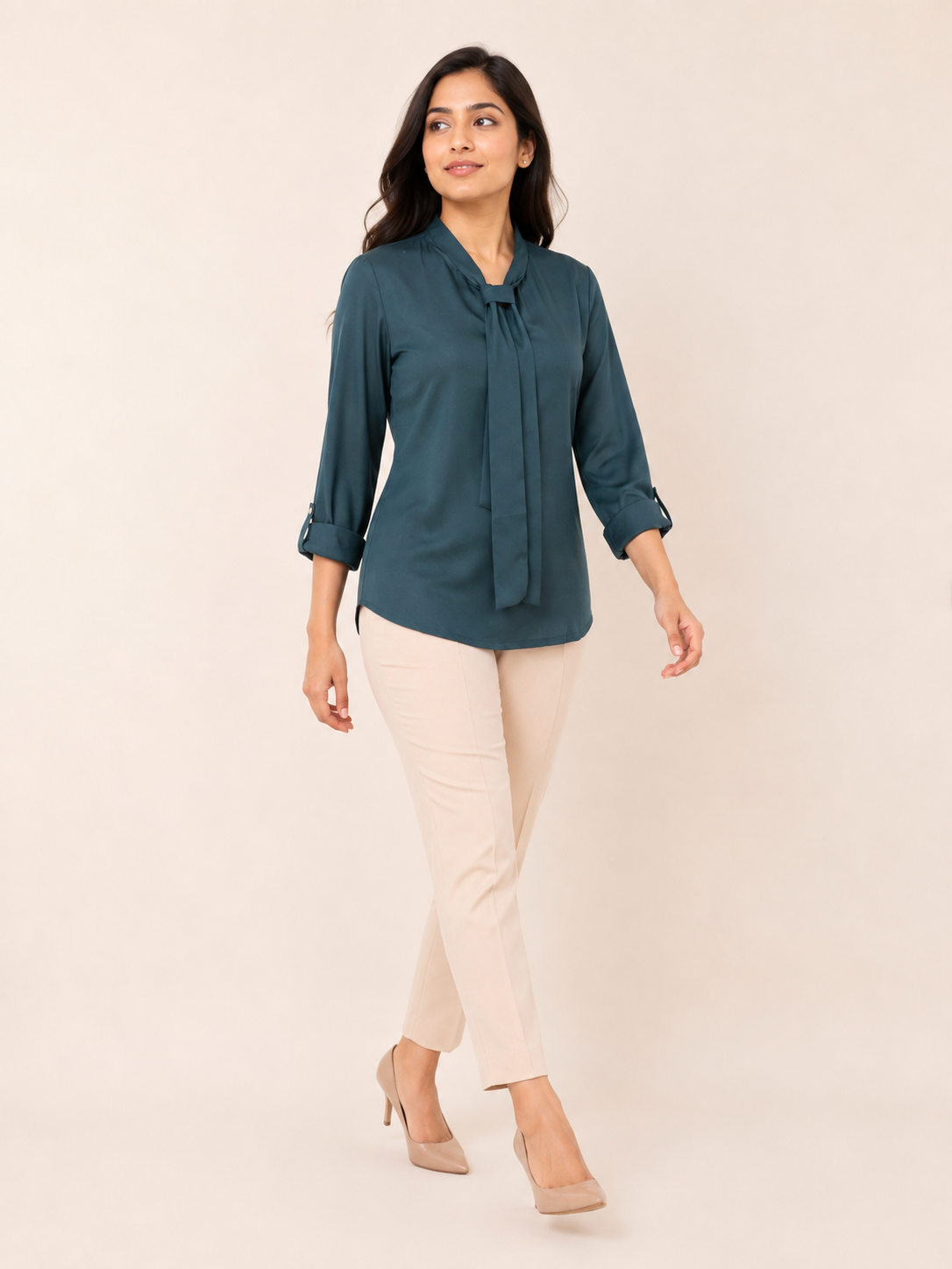 Poise Top - Forest Teal