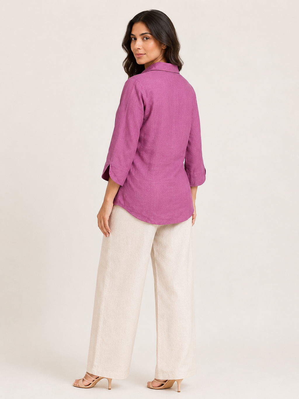 Grace Shirt - Blush Rose