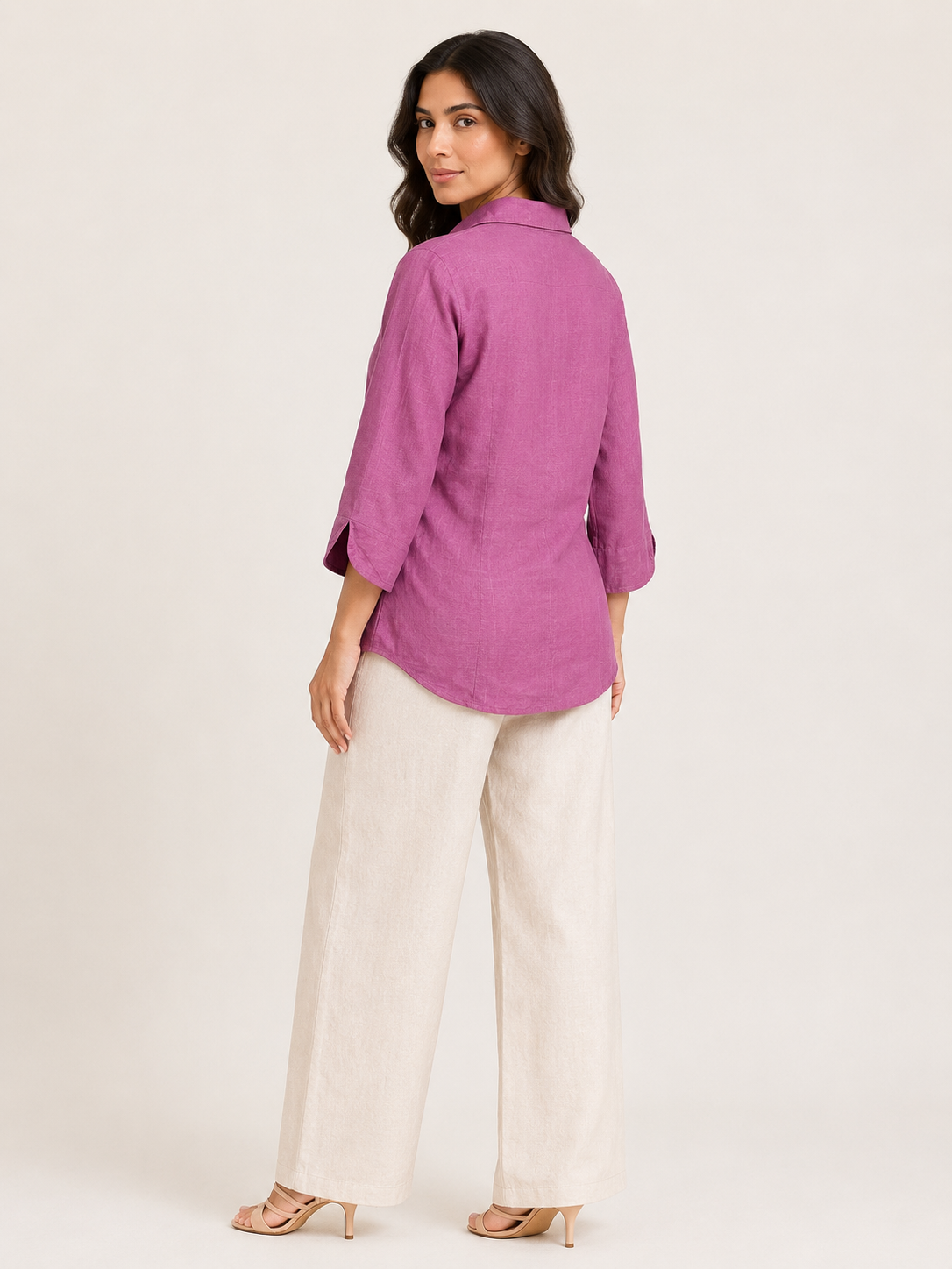 Grace Shirt - Blush Rose