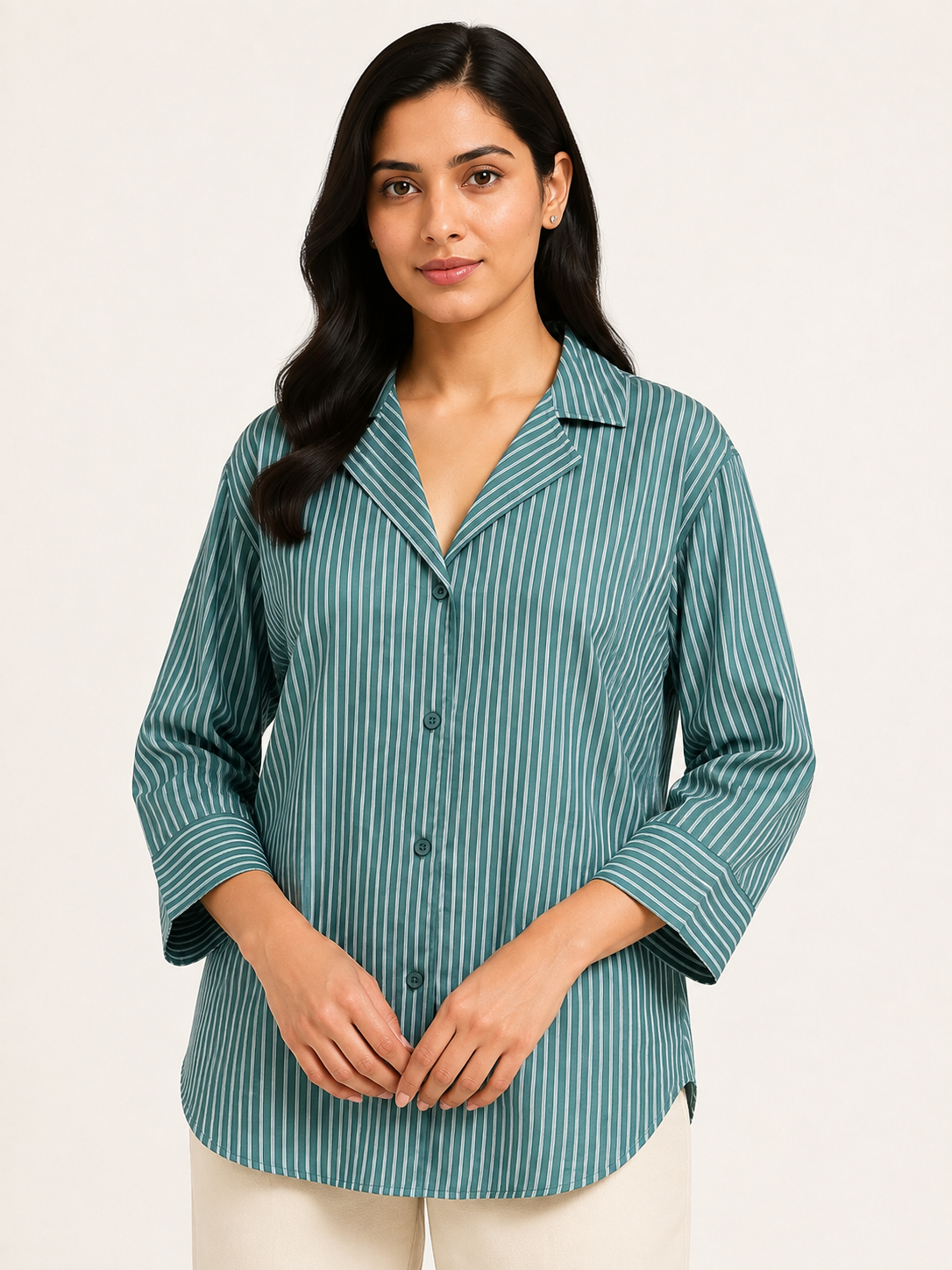 Serene Shirt - Ocean Mist