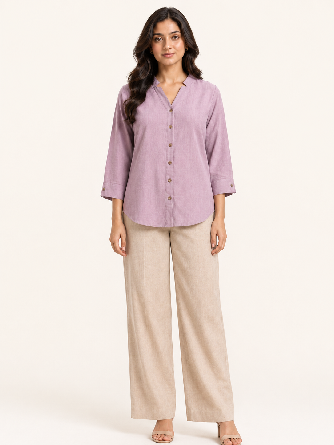 Ease Shirt-Lavender Haze