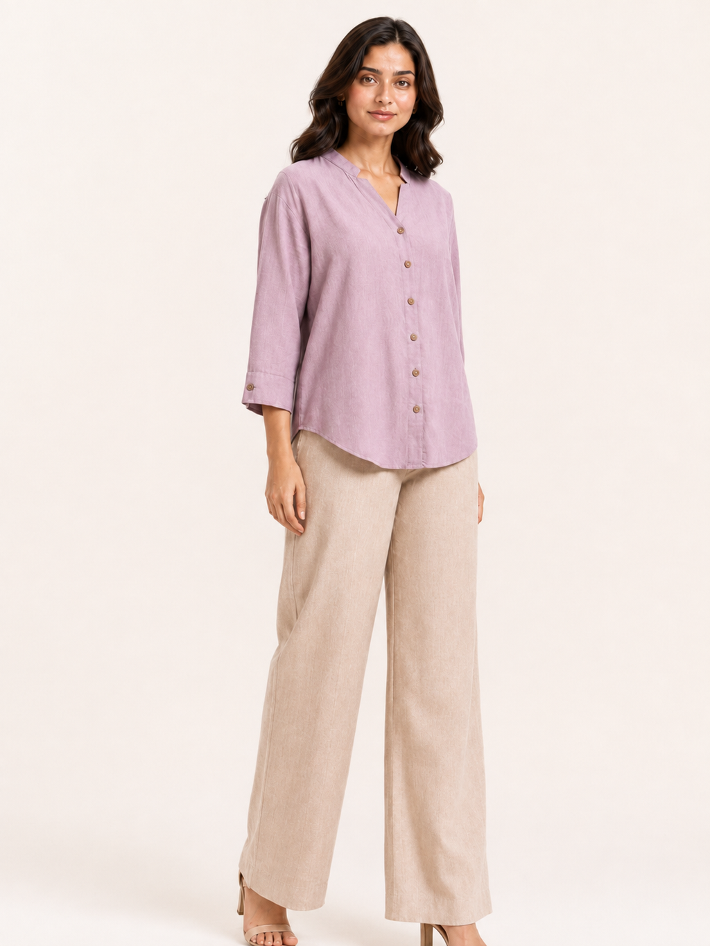 Ease Shirt-Lavender Haze