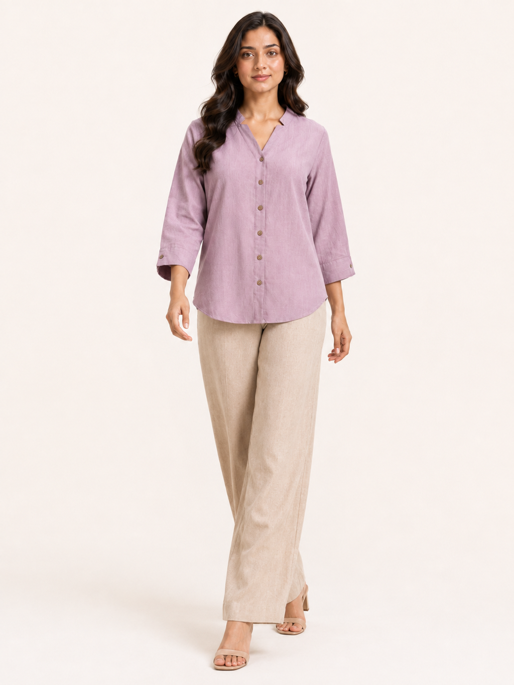Ease Shirt-Lavender Haze