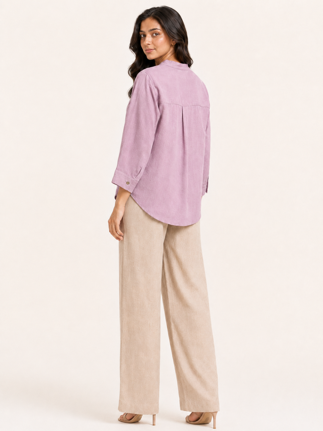 Ease Shirt-Lavender Haze