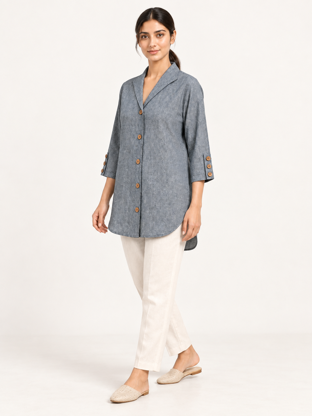 Presence Shirt - Moonstone Mist