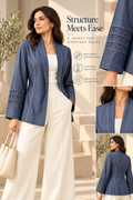 Versa - Denim Blue Blazer