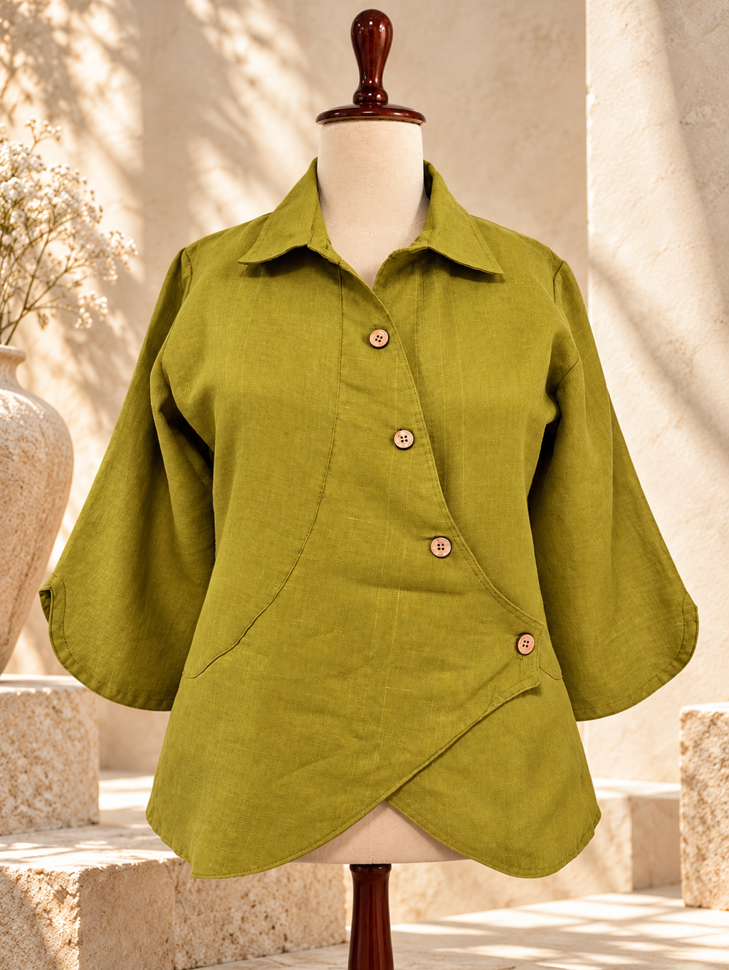 Grace Shirt - Golden Meadow