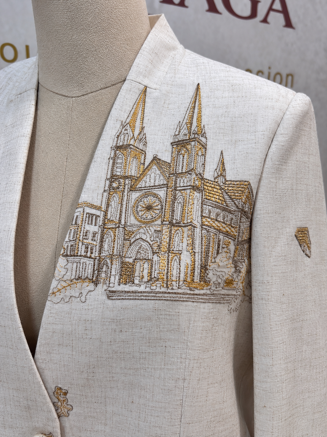 Ascent Blazer - Antique Ivory