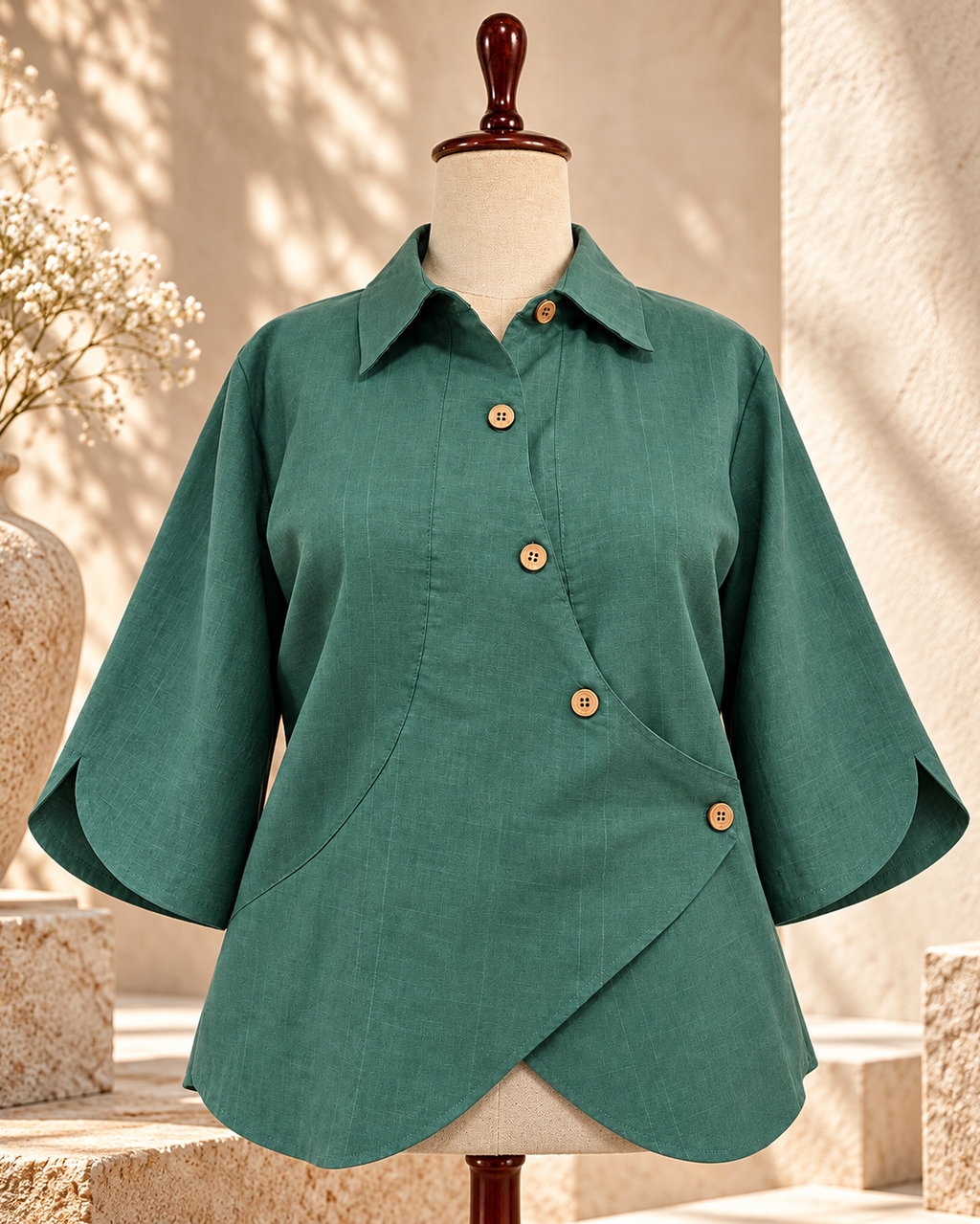 Grace Shirt - Jade Meadow