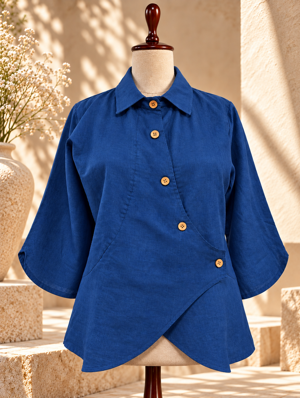 Grace Shirt - Blue Horizon