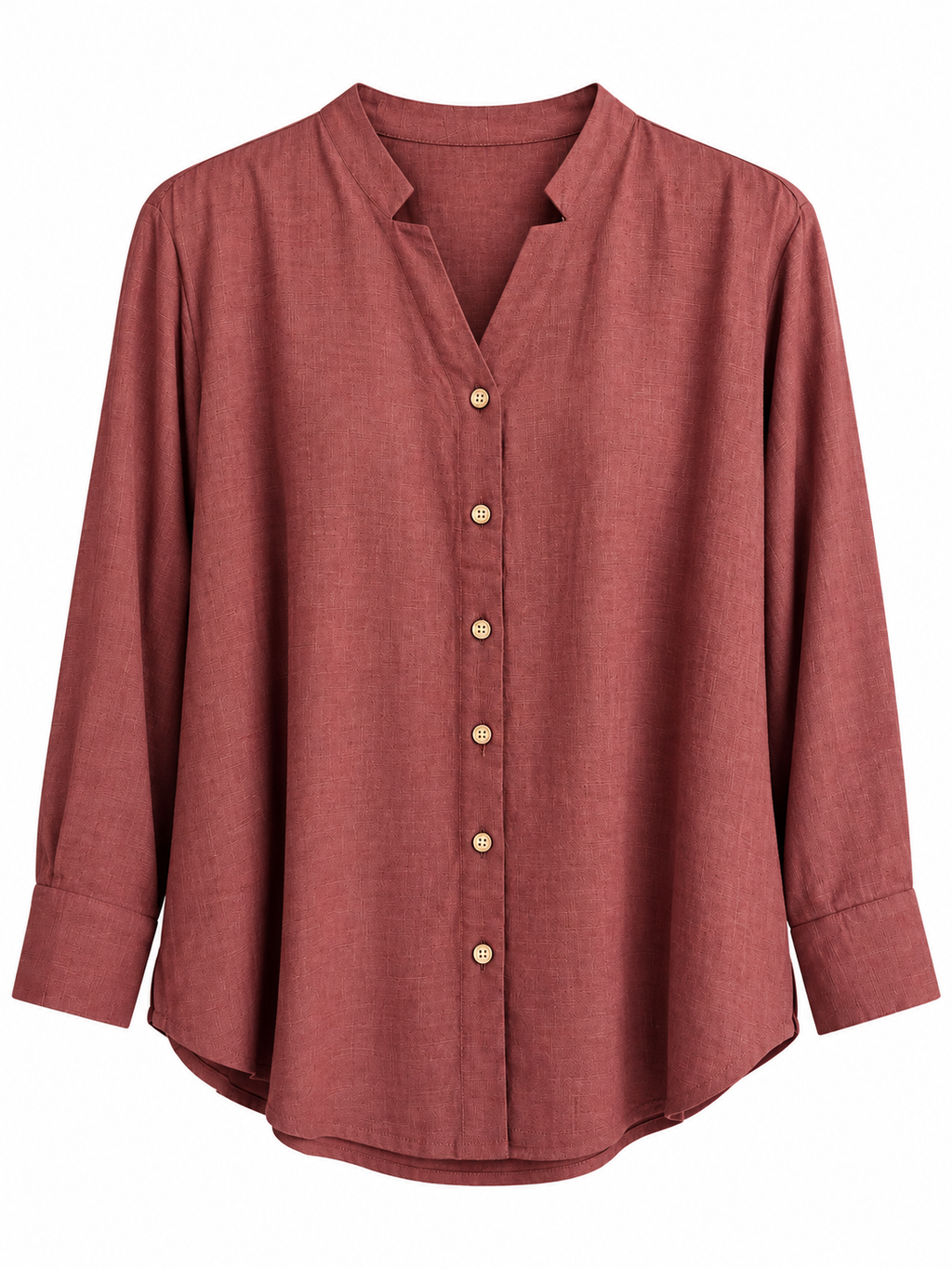 Ease Shirt-Rosewood Mist