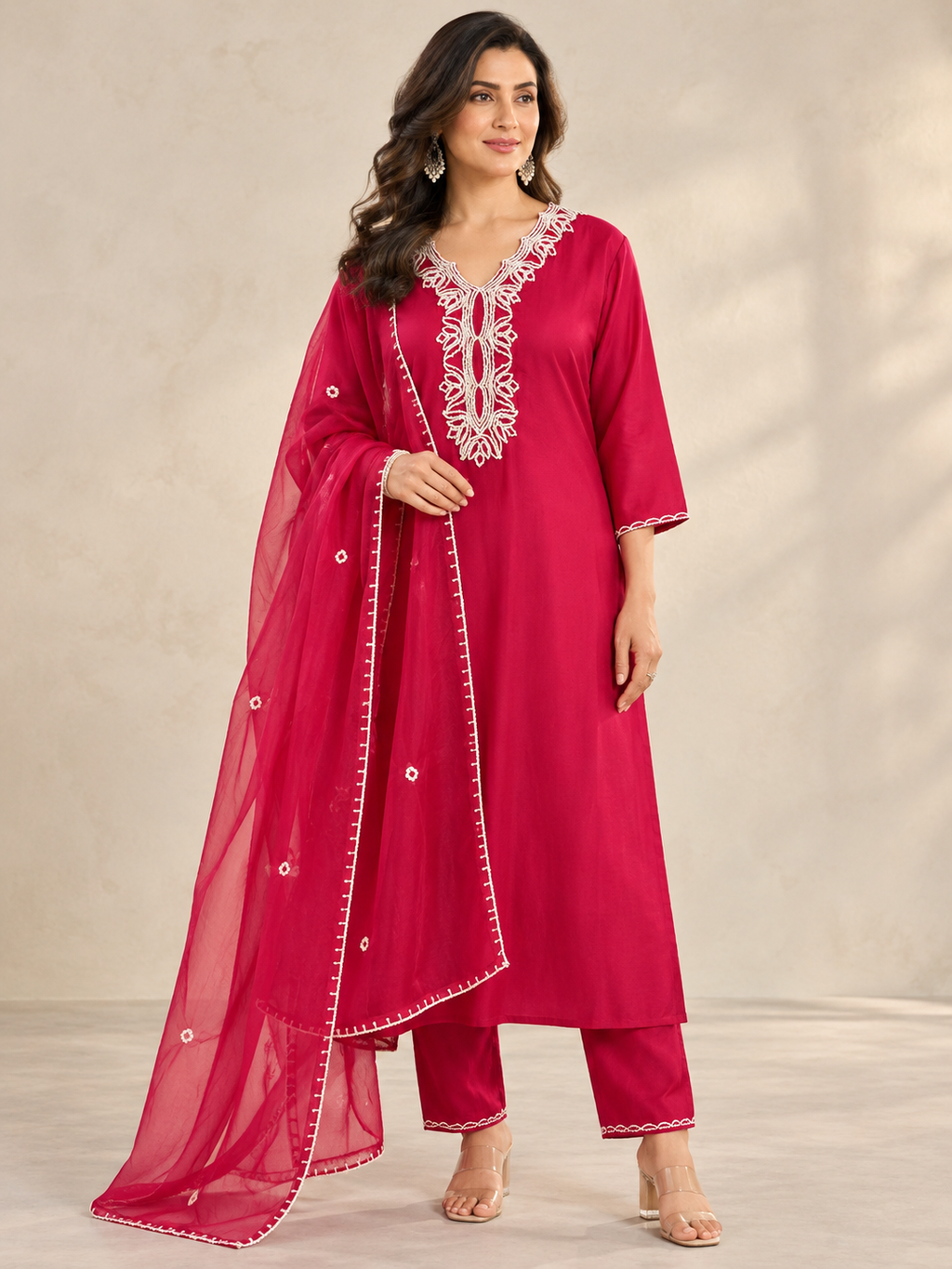 Legacy French Knot Suit Set - Gulnaar