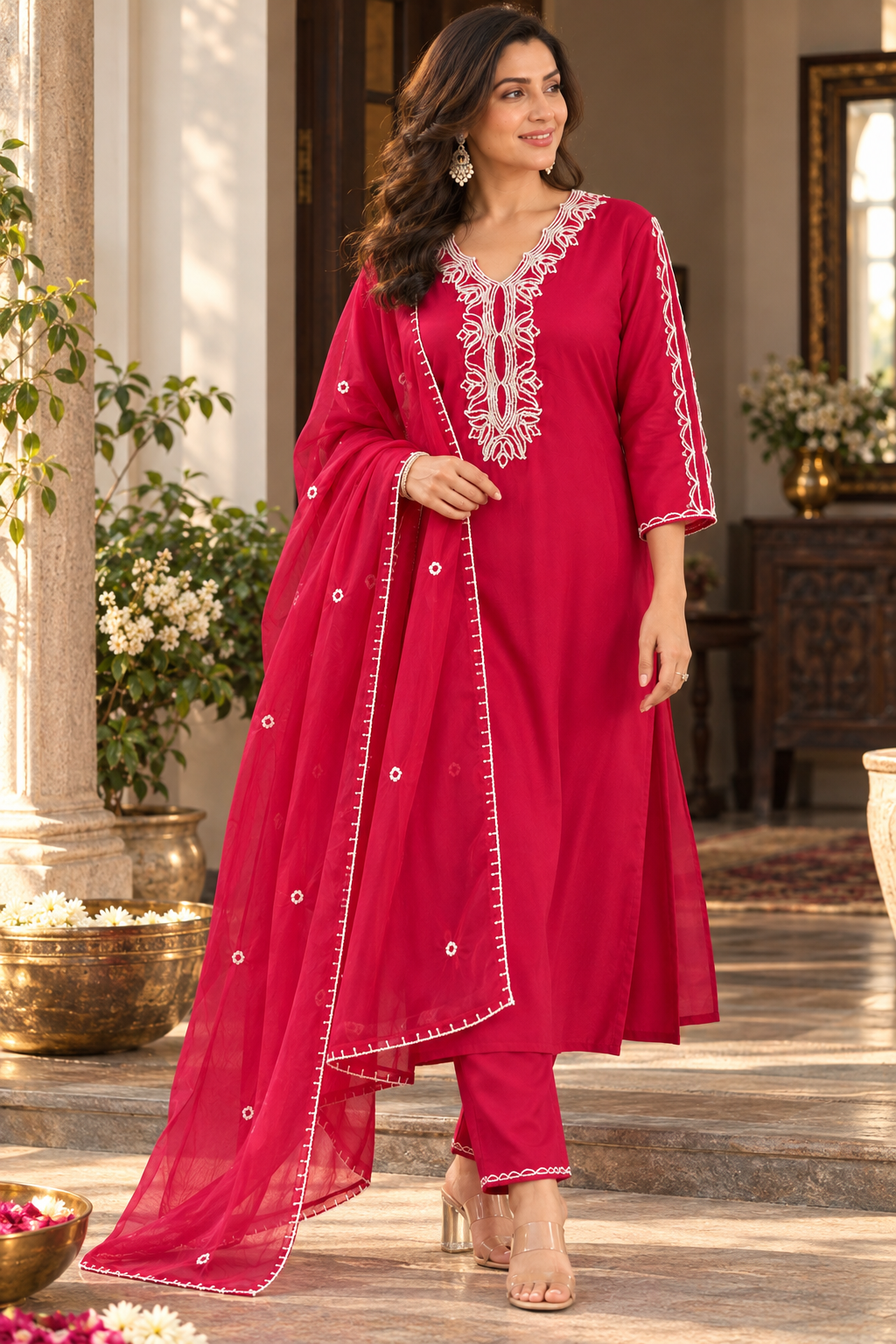 Legacy French Knot Suit Set - Gulnaar