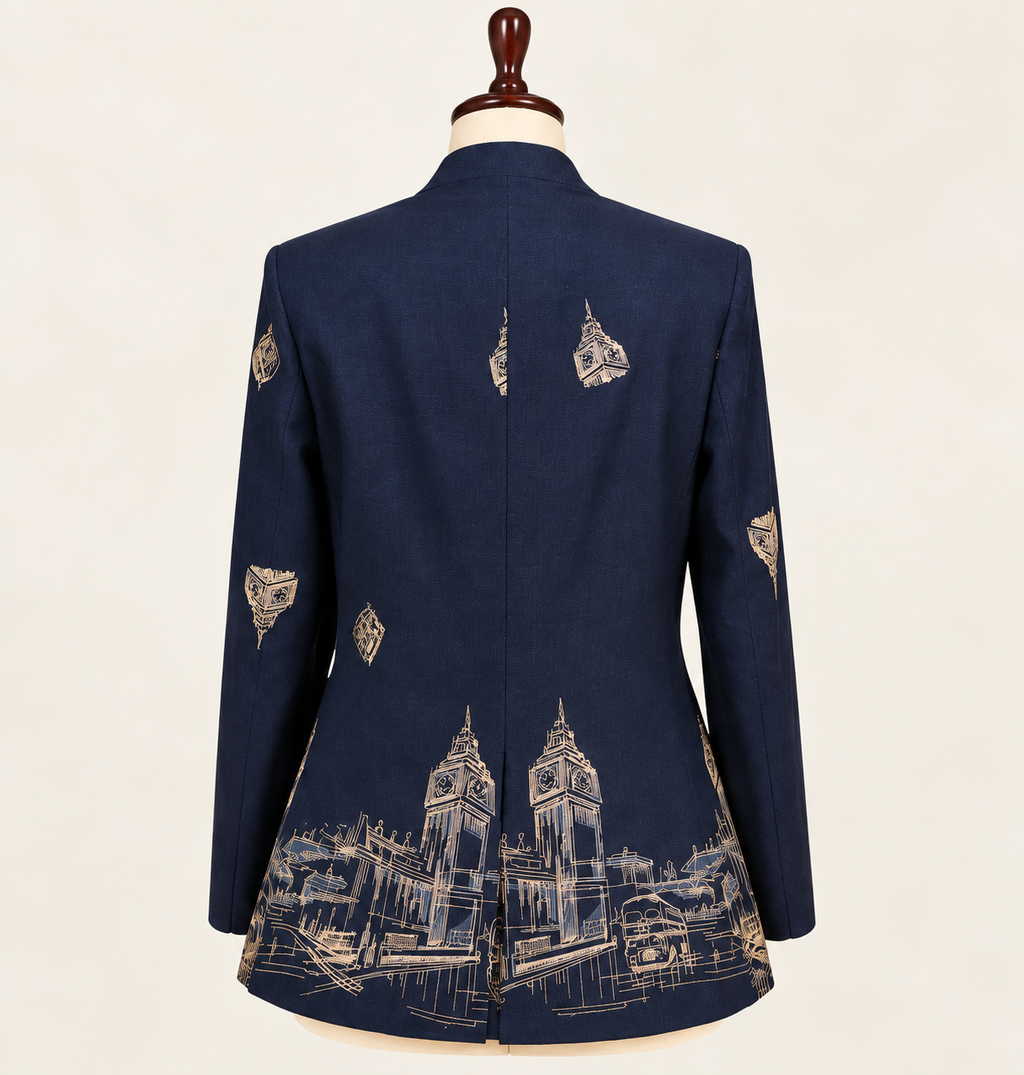 Ascent Blazer - Midnight Navy