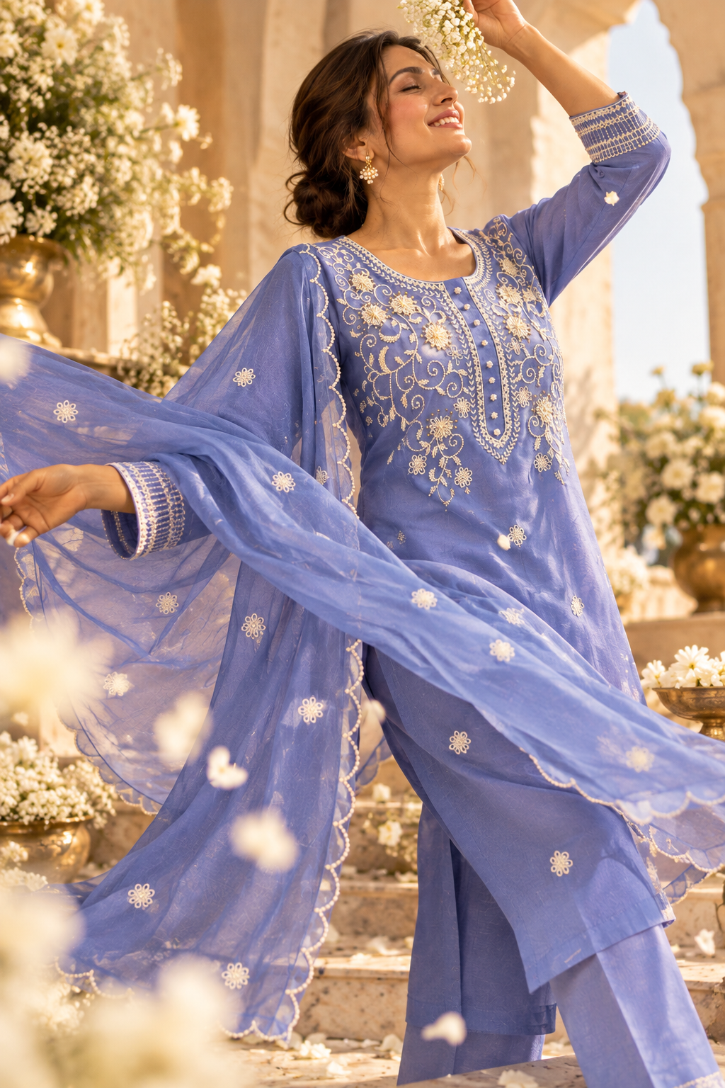 Legacy Lumina Beads Suit Set - Twilight Blue