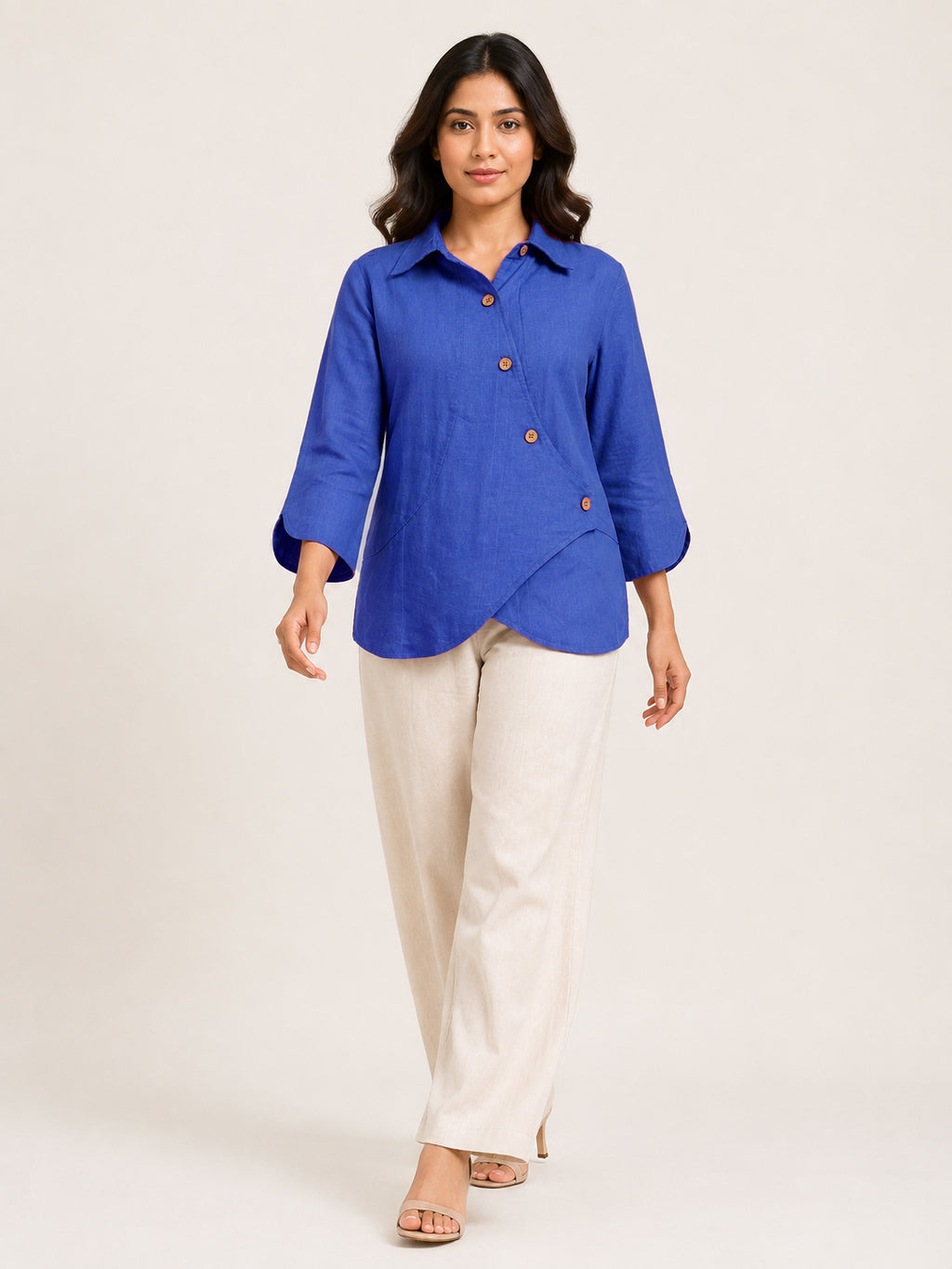 Grace Shirt - Blue Horizon