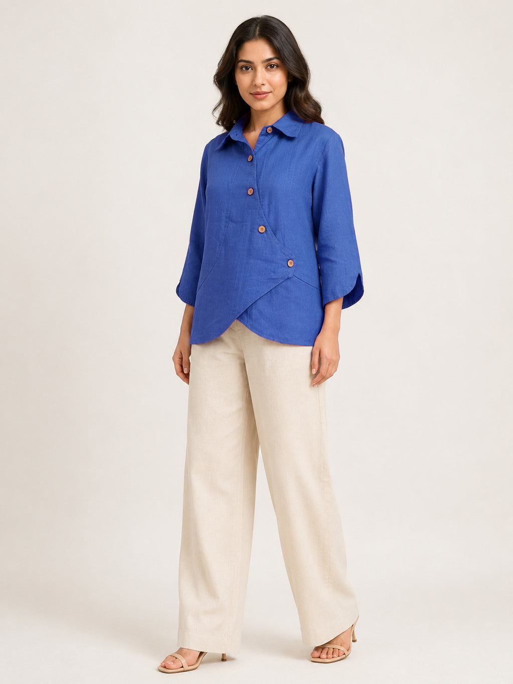 Grace Shirt - Blue Horizon