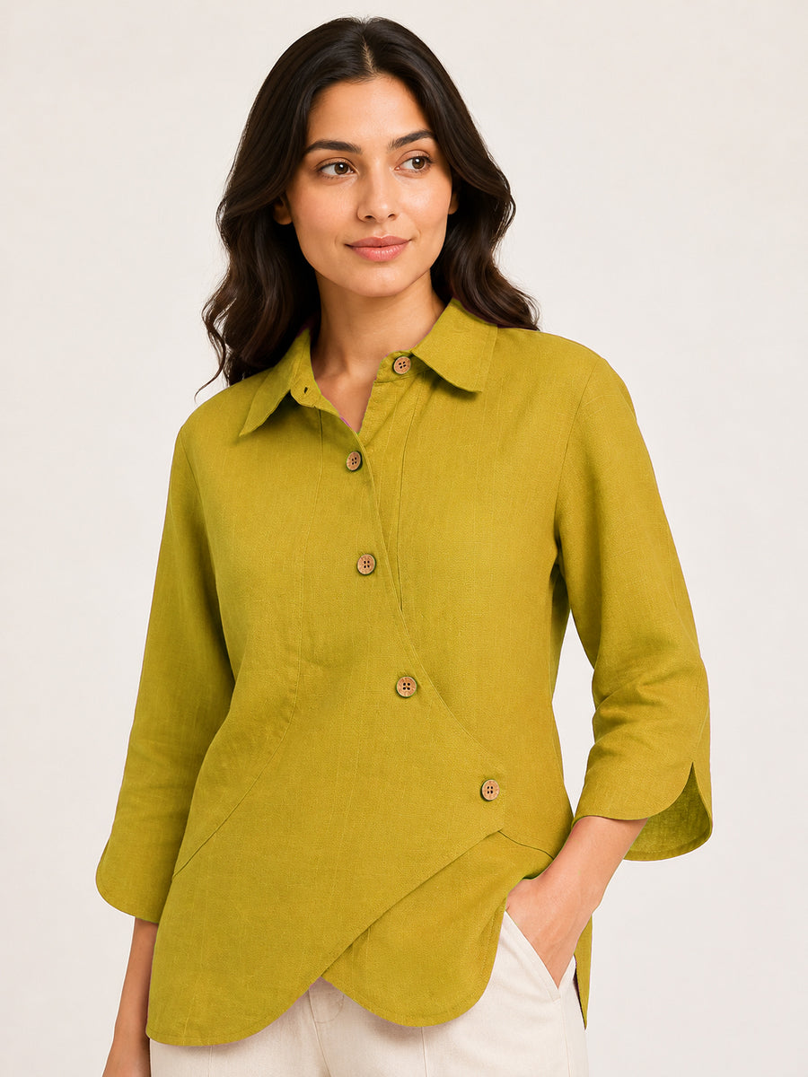 Grace Shirt - Golden Meadow