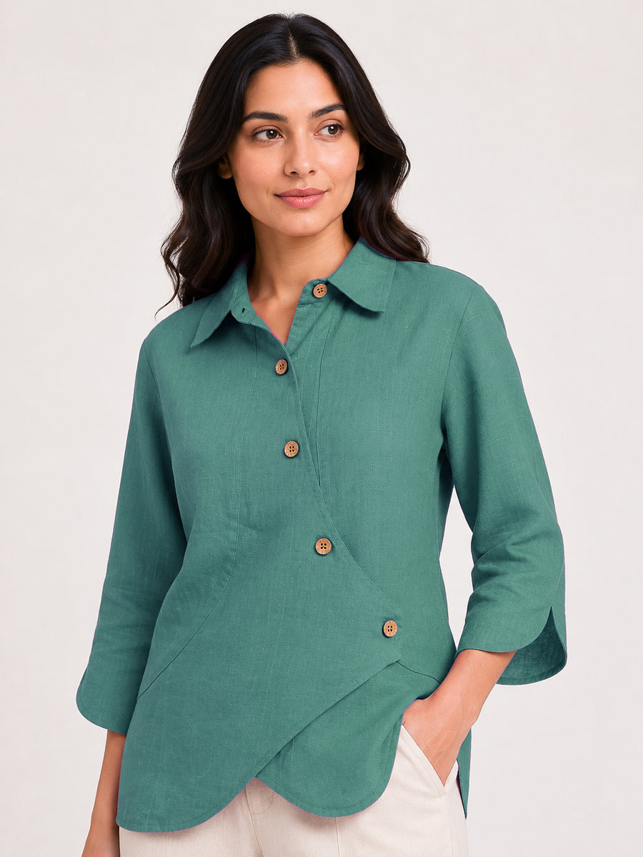 Grace Shirt - Jade Meadow