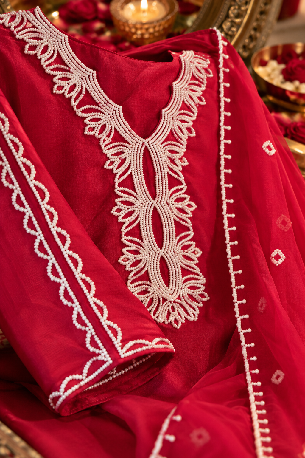 Legacy French Knot Suit Set - Gulnaar