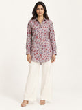 Unfurl Shirt - Lavender Rose by RuhRaaga House - front view