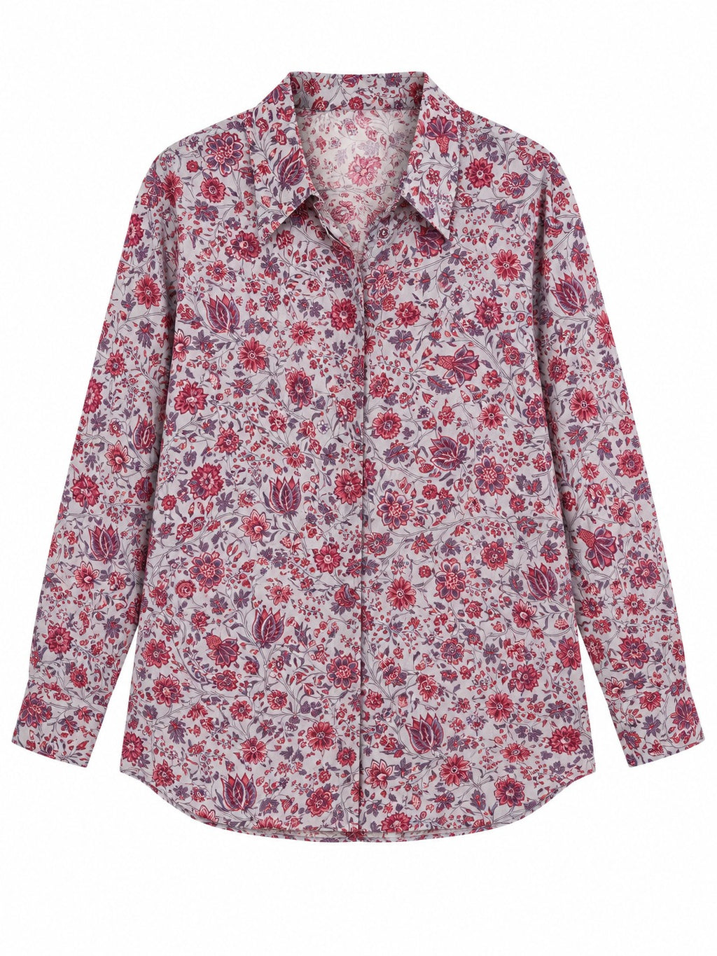 Unfurl Shirt - Lavender Rose by RuhRaaga House - product only