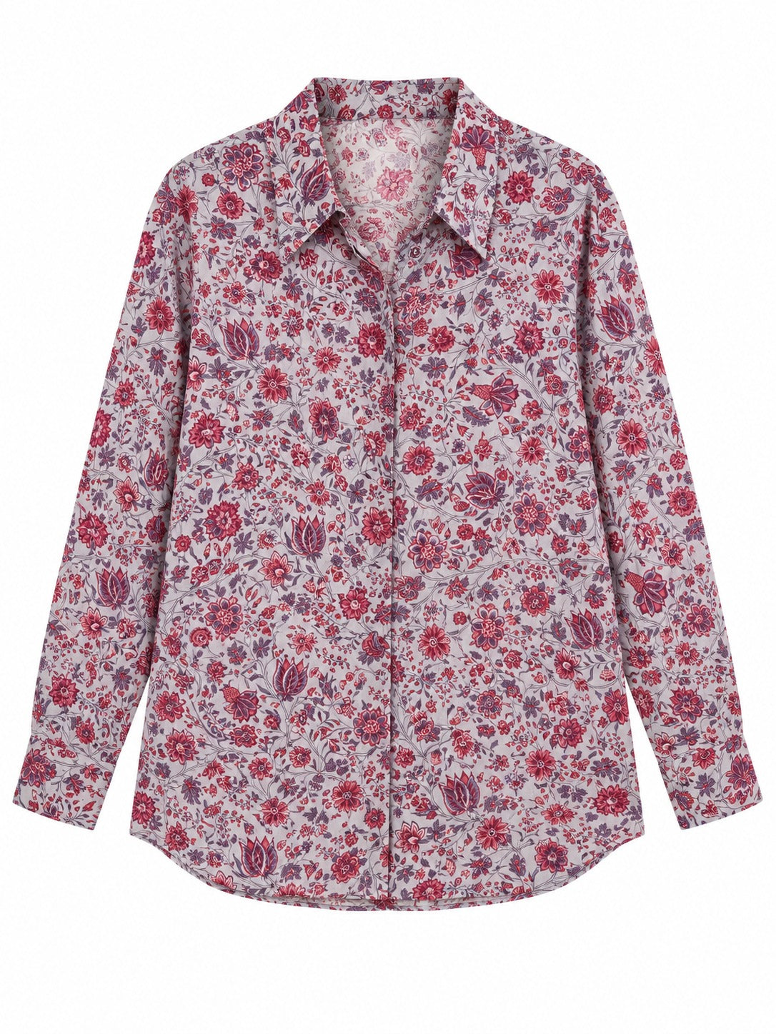 Unfurl Shirt - Lavender Rose by RuhRaaga House - product only