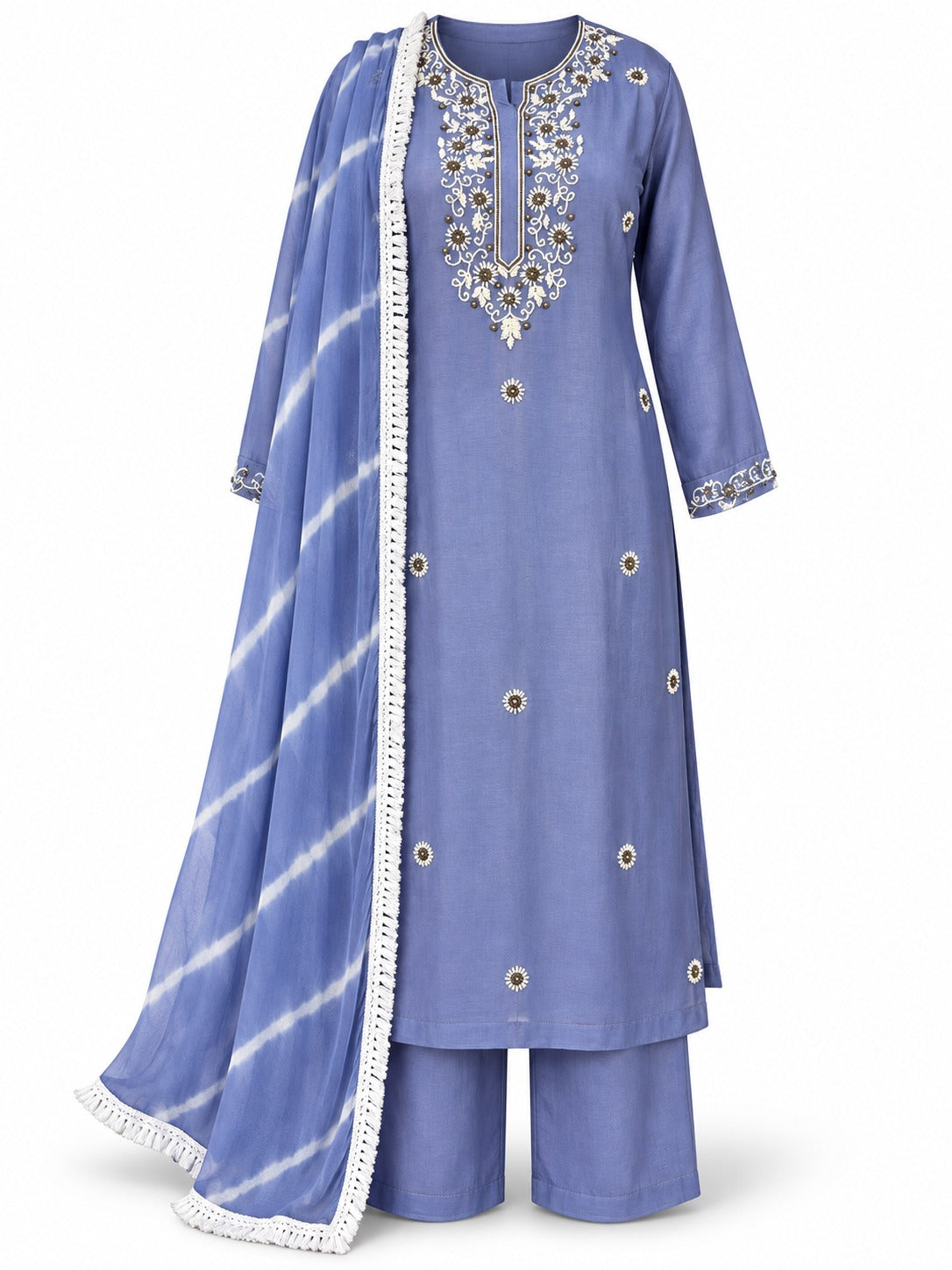 Legacy Pearl Flora Suit Set - Twilight Blue - image 5