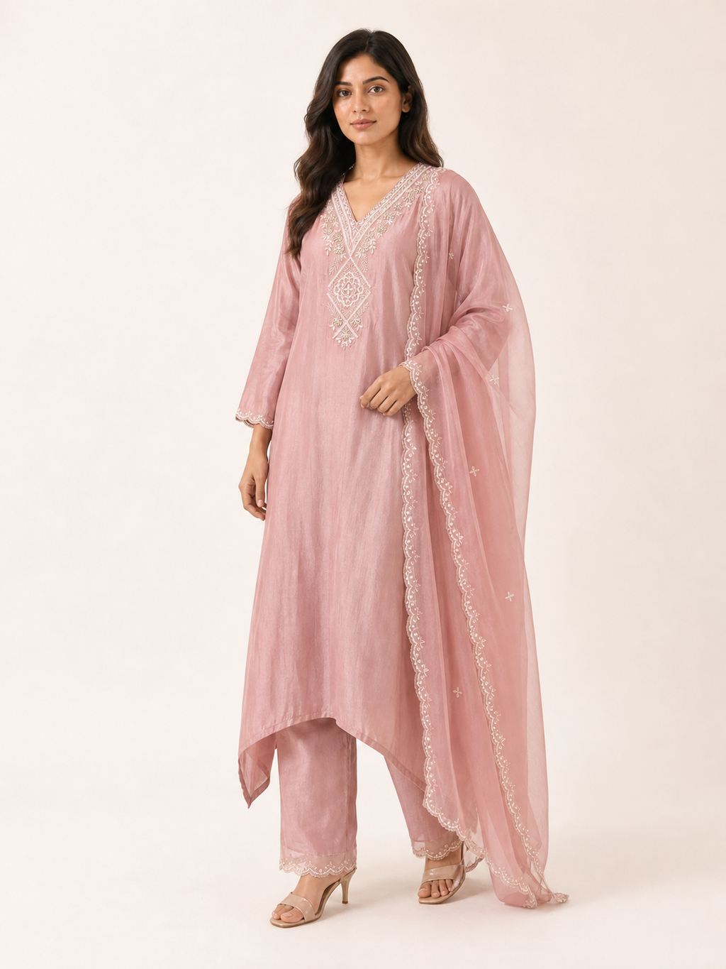 Legacy Pearled Blush - three-quarter view