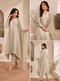 Legacy Pearled Suit Set - Sage Green - view 3