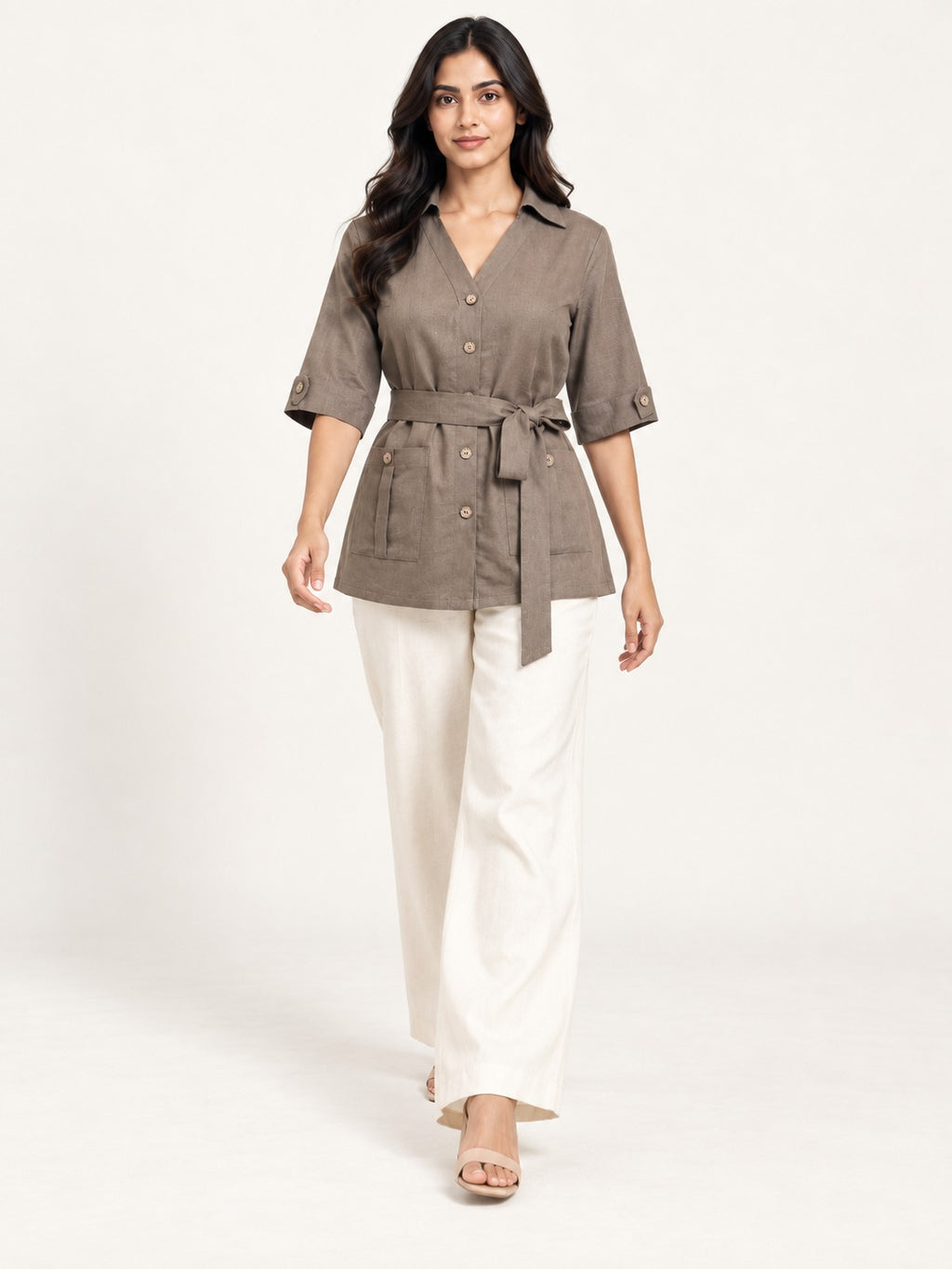 Venture Top - Canopy Olive by RuhRaaga House - walking view