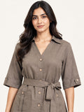 Venture Top - Canopy Olive by RuhRaaga House - detail close-up