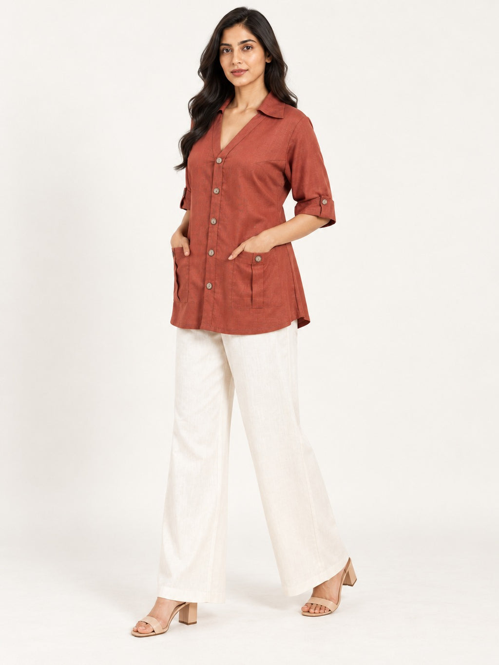 Venture Top - Terra Rose by RuhRaaga House - 45 degree view