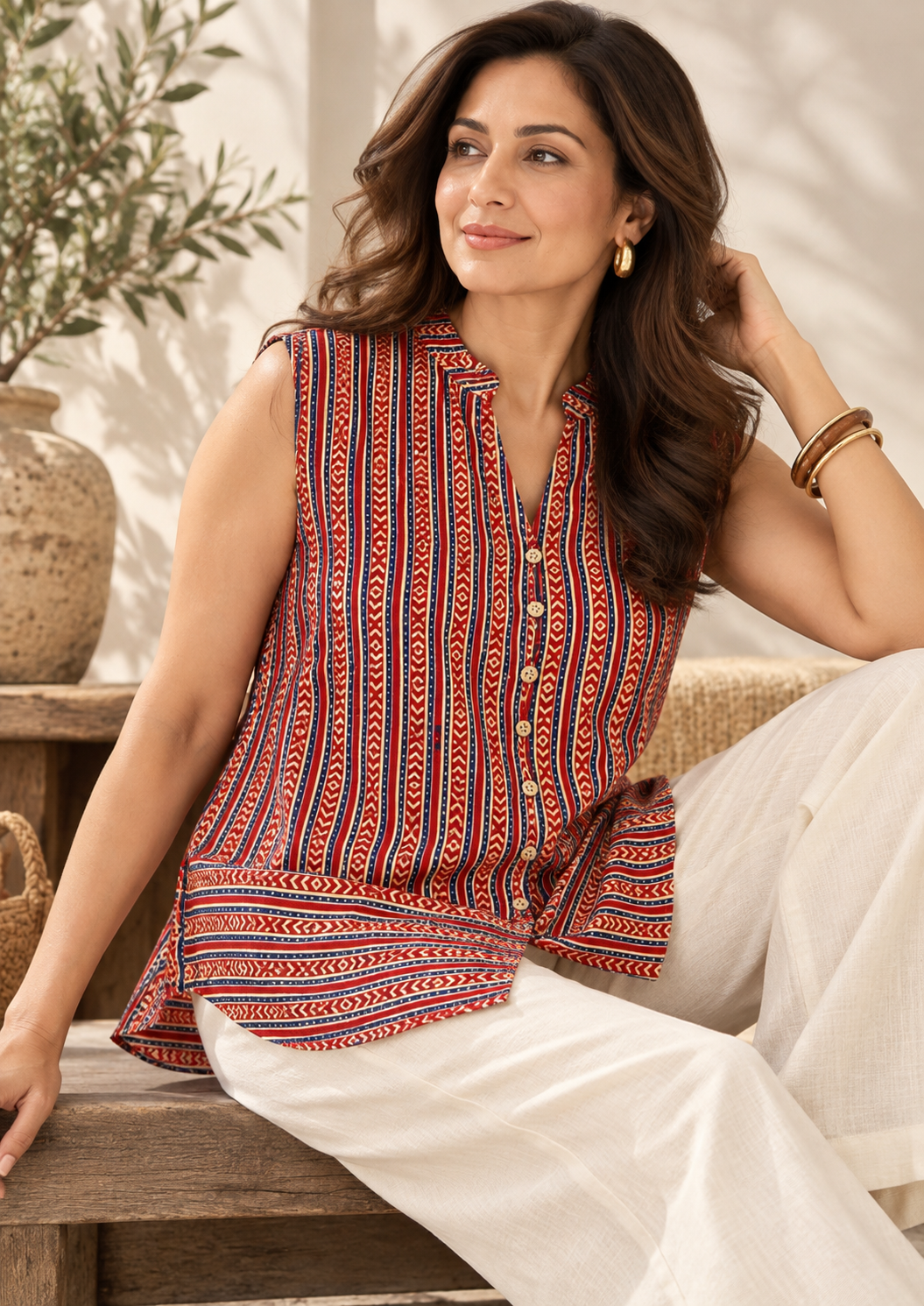 Assured Top -Terracotta Dusk